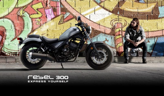 Giá xe Honda Rebel 300 2018 mới nhất tháng 6/2018