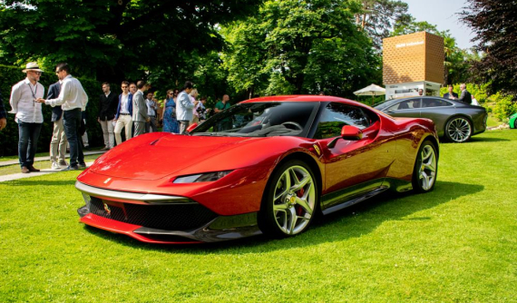 Ngắm vẻ đẹp "bằng xương, bằng thịt" của Ferrari SP38 Deborah độc nhất thế giới