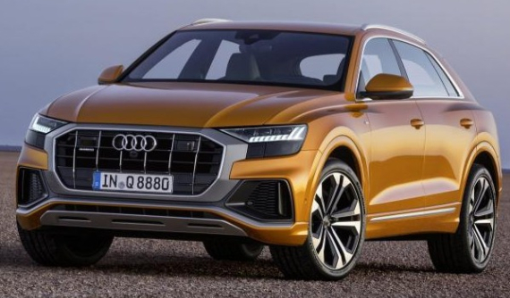SUV hạng sang Audi Q8 2019 chính thức "hiện nguyên hình" trước giờ ra mắt