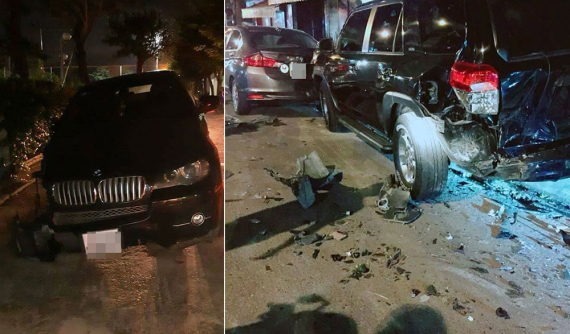 Đà Nẵng: Tài xế có dấu hiệu "ngáo đá" lái BMW X6 gây tai nạn liên hoàn