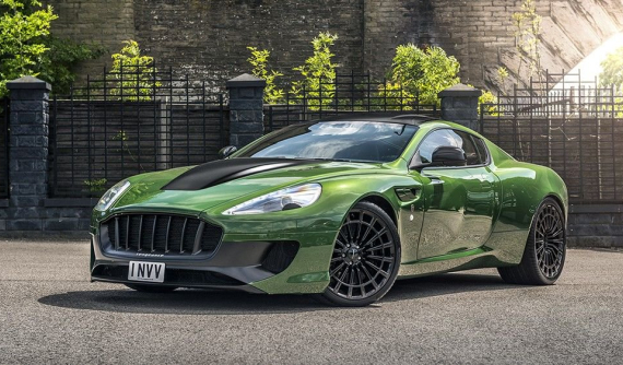 Siêu xe Aston Martin Vanquish "lột xác" qua bản độ lấy cảm hứng từ "Người khổng lồ xanh"