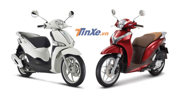 Chọn mua xe Piaggio Liberty hay Honda SH Mode với 60 triệu đồng