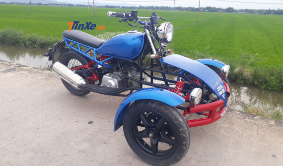 Thợ Bình Định chế tạo xe ba bánh cho người khuyết tật