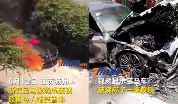 Cúng xe BMW 5-Series, người đàn ông "hóa vàng" luôn chiếc ô tô mới mua