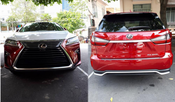 Crossover hạng sang 7 chỗ ngồi Lexus RX350L đầu tiên "làm dâu" Bình Dương