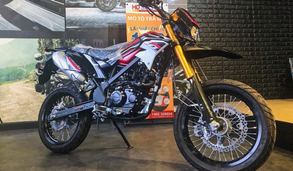 Giá xe Kawasaki D-Tracker 150 2018 tháng 6/2018