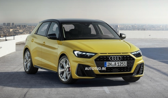 Audi A1 2019 rò rỉ ảnh "nóng" với thiết kế thể thao và hầm hố