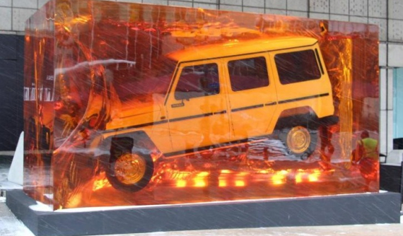 Đây là cách Mercedes làm nên "Khối Hổ Phách G-Class" nặng 52 tấn