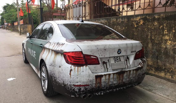 Cư dân mạng tá hoả với ngoại thất chiếc BMW 5-Series như xe "đồng nát"