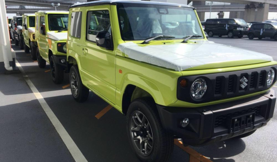 Suzuki Jimny 2019 được chuyển đến đại lý trước ngày ra mắt chính thức