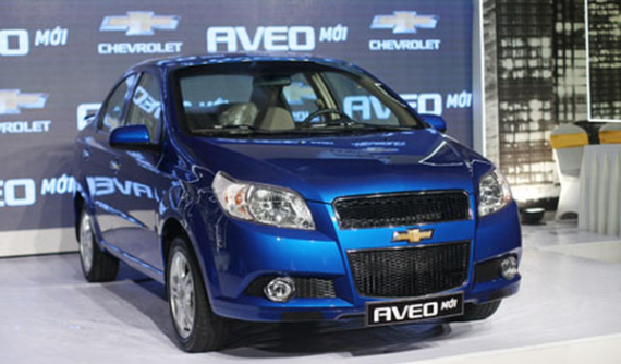 Giá xe Chevrolet Aveo 2018 mới nhất tháng 7/2018