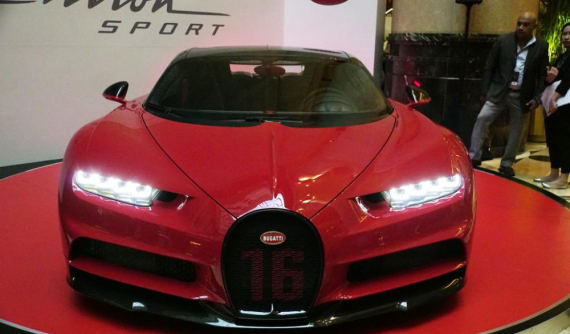 Siêu xe Bugatti Chiron Sport bất ngờ đặt chân đến Đông Nam Á