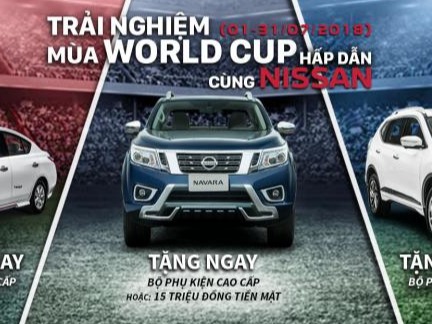 Nissan tặng phụ kiện và 15 triệu tiền mặt cho khách hàng mua xe X-Trail, Sunny và Navara