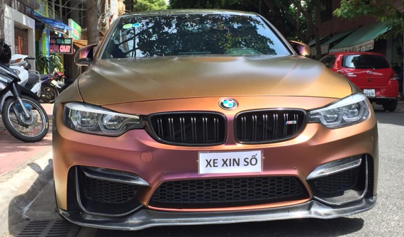 BMW M3 của Cường "Đô-la" bất ngờ xuất hiện tại Vũng Tàu với ngoại thất "tắc kè hoa"