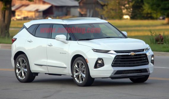 Crossover cỡ trung Chevrolet Blazer 2019 lần đầu tiên bị bắt gặp trên đường phố