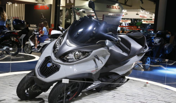 Piaggio ra mắt xe ga 3 bánh độc đáo tại thị trường châu Âu