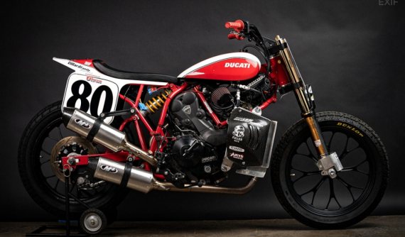 Ngắm Flat Tracker được độ từ Ducati Monster 821