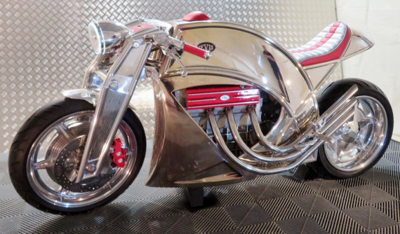 Levis Motorcycles hồi sinh với mẫu Café Racer V6 siêu khủng, đắt hơn cả Porsche 911