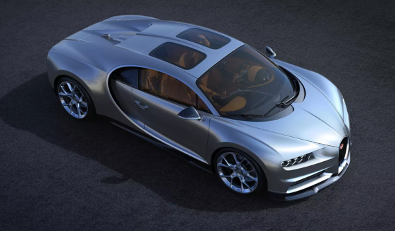 Bugatti Chiron thêm chất với option cửa sổ trời