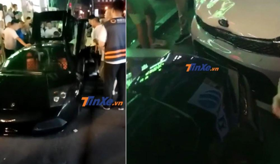 Lái ô tô đâm 2 xe Mercedes-Benz và Lamborghini, tài xế méo mặt vì "bán nhà cũng không đủ tiền đền"