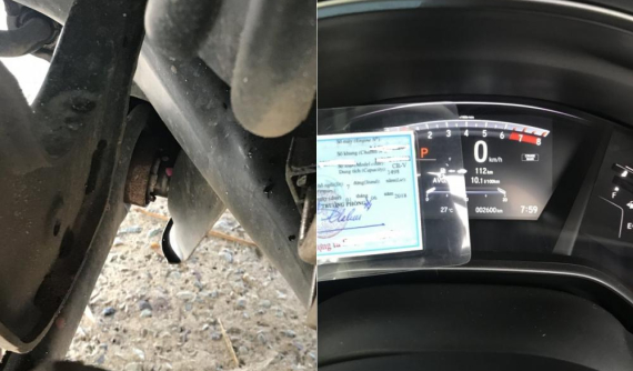 Người dùng Việt Nam "tố" Honda CR-V 2018 vừa mua 2 tuần đã bị gỉ sét