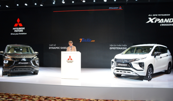 Mitsubishi Xpander 2018 chính thức ra mắt tại Việt Nam, giá dự kiến từ 550 triệu đồng