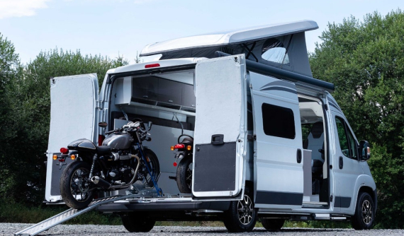 Citroen giới thiệu xe cắm trại Jumper Biker cho dân chơi mô tô