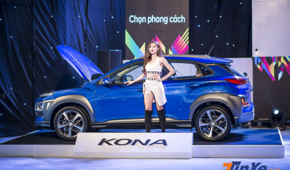 Cận cảnh Hyundai Kona 1.6L Turbo: Thiết kế ấn tượng, nội thất tiện nghi