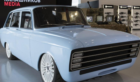 Kalashnikov CV-1 - Mẫu xe điện concept của nhà sản xuất súng AK-47 huyền thoại