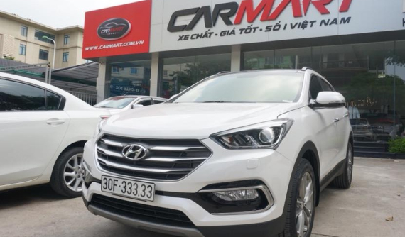 Lý do chiếc Hyundai Santa Fe 2018 biển "ngũ quý 3" có giá lên tới 2,45 tỉ đồng
