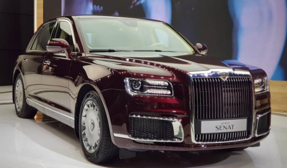 Cận cảnh Aurus Senat - "Rolls-Royce của người Nga" - ngoài đời thực