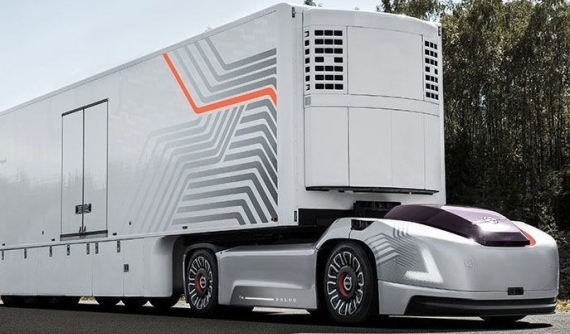 Volvo Vera - Ý tưởng xe đầu kéo tự lái hoàn toàn, loại bỏ luôn khoang tài xế