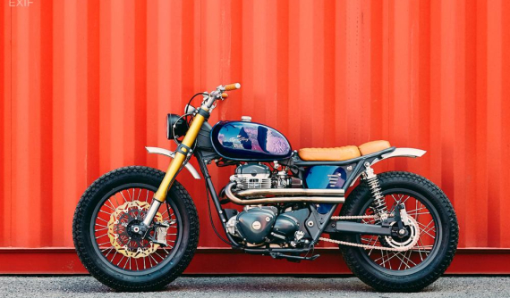 Mê Scrambler nhưng lại sở hữu "đồ cổ" Kawasaki W650? Hãy học tập cách độ xe của thanh niên Pháp này