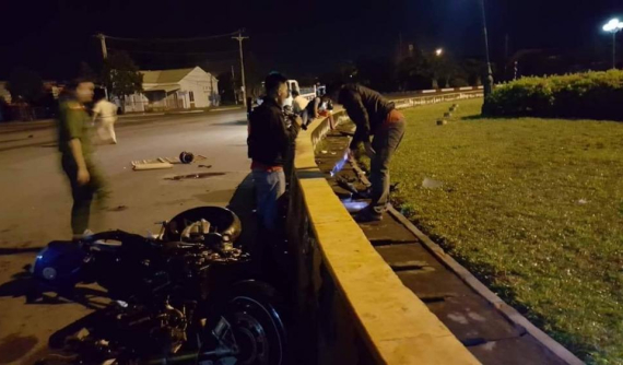 Đi phượt đêm bằng BMW S1000RR, biker tử nạn trên đường từ Sài Gòn về Vũng Tàu