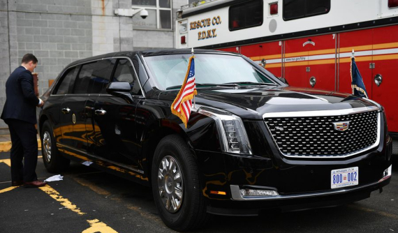 "Pháo đài di động" mới của Tổng thống Donald Trump lần đầu tiên "hiện nguyên hình"