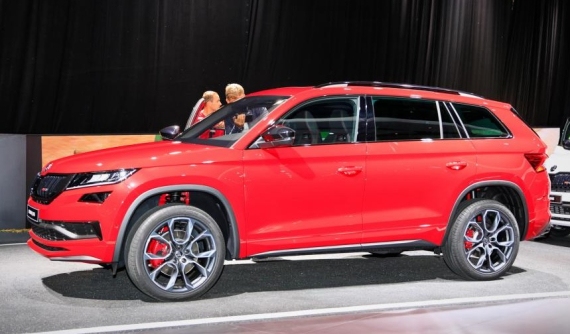 Skoda Kodiaq RS - SUV 7 chỗ sử dụng động cơ dầu mạnh mẽ ra mắt Triển lãm Paris 2018