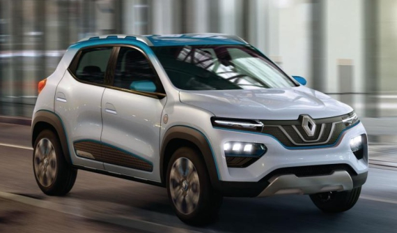 Renault K-ZE - Mẫu crossover điện giá phải chăng ra mắt ở triển lãm Paris 2018