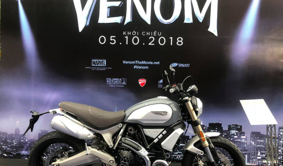 Ducati Scrambler 1100 bất ngờ xuất hiện trong "bom tấn" Venom