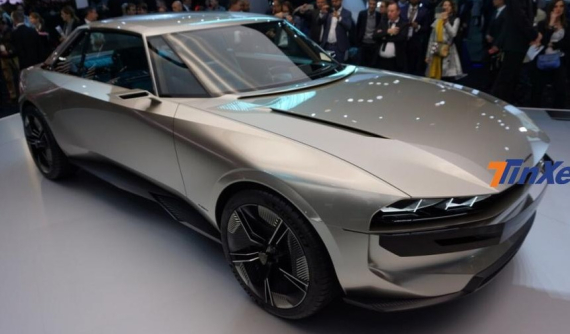 Peugeot e-Legend - Mẫu xe có 16 màn hình, thiết kế hoài cổ nổi bật ở triển lãm Paris 2018