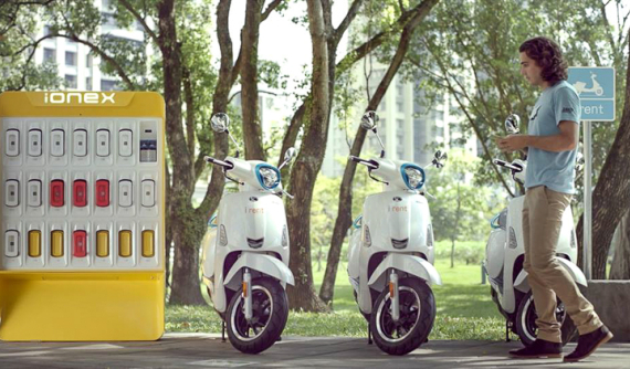 Kymco ra mắt công nghệ xe điện IONEX - công nghệ của tương lai tại Paris Motor Show 2018