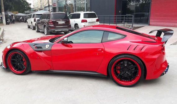 Sau Lamborghini Aventador, doanh nhân Vũng Tàu lại độ siêu xe Ferrari F12 Berlinetta