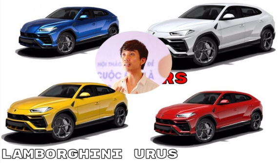 Siêu SUV Lamborghini Urus mà Minh "Nhựa" đặt mua mang ngoại thất màu gì?