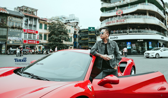 Tuấn Hưng lần đầu tiên lên tiếng sau vụ tai nạn của siêu xe Ferrari 488 GTB