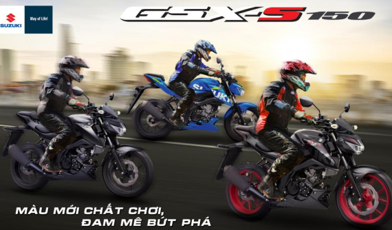 Suzuki GSX-S150 cập nhật màu mới, giá không đổi