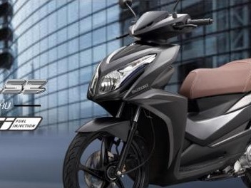 Xe ga Suzuki Impulse có 3 màu sắc mới, tăng giá nhẹ