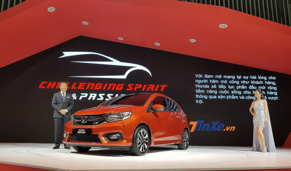 VMS 2018: Honda ra mắt Brio 2018 - đối thủ của Hyundai Grand i10 và Kia Morning