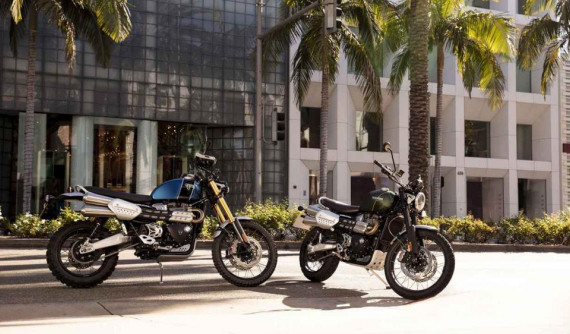 Triumph tiết lộ hình ảnh về những chiếc Scrambler 1200cc mạnh mẽ hoàn toàn mới của mình