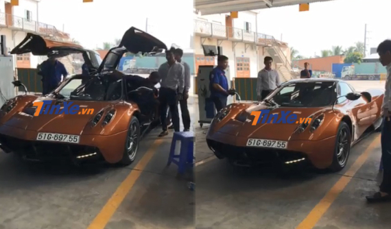 Cư dân mạng xôn xao với vị trí đặt biển số trước của "thần gió" Pagani Huayra hơn 80 tỷ đồng của Minh "Nhựa"