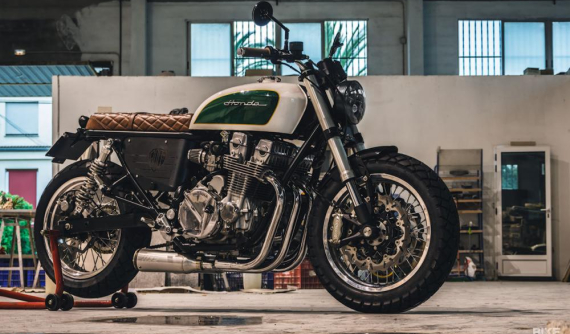 Ngắm bản độ "yêu kiều" từ cỗ máy 4 xy lanh của Honda CBX750