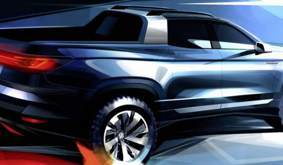 Volkswagen hé lộ một mẫu bán tải cỡ C mới, hứa hẹn ra mắt năm 2020